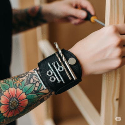 Brățară magnetică  – Cadou practic pentru meșteri și pasionați de reparații