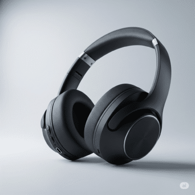 Căști Bluetooth Soundcore Q20i cu ANC – Over-Ear, 40h autonomie