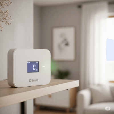 Set 2 Detectoare monoxid de carbon(CO) cu senzor