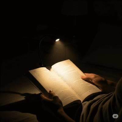 Lampă de citit Gritin cu clemă – 19 LED-uri, lumină reglabilă, USB-C, 360° flexibilă